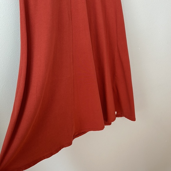 Yarn & Sky • NWOT Rust Colored Fit & Flare Tank Midi Dress Size Small - Picture 10 of 16
